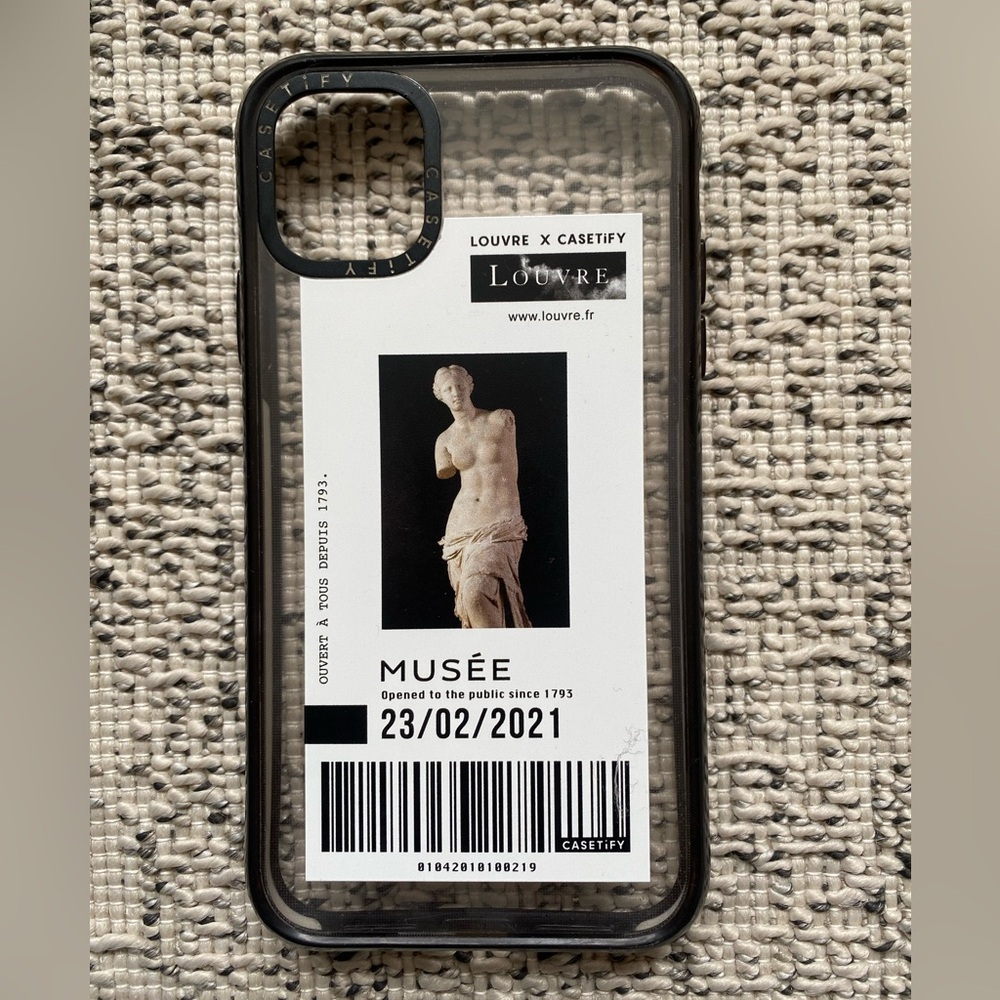 Casetify iPhone 11 case - Museum ticket